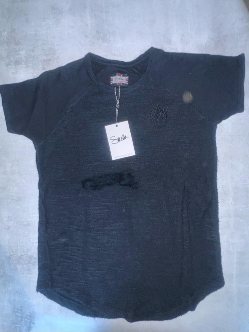 New With Tags SikSilk tee featuring a signature raglan sleeve design